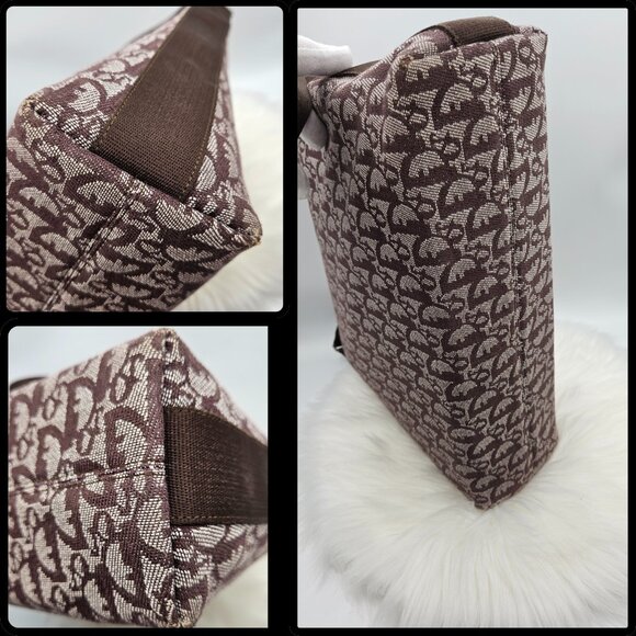 Dior Brown Oblique Canvas Messenger Bag - Picture 10 of 17